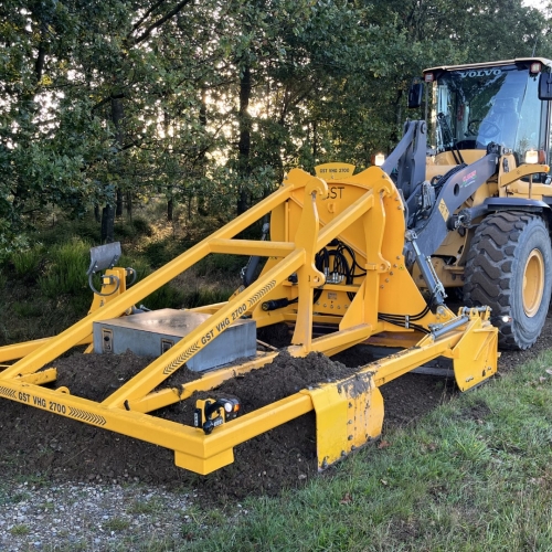 Vedligehold af grusvej