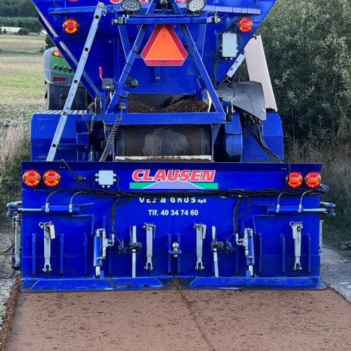 Renovering af grusveje og grusstier